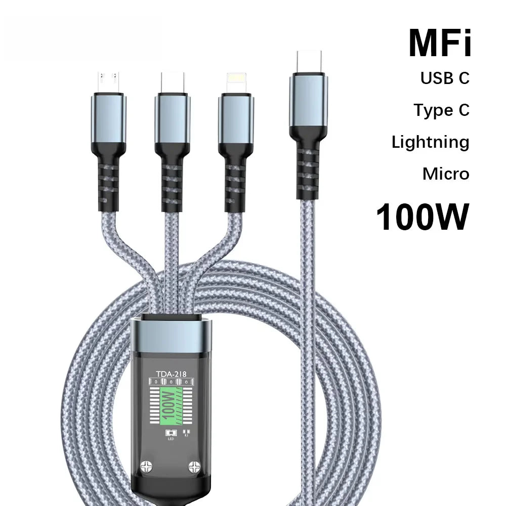 SwiftCharge Compact Multi-Connect Cable Pro